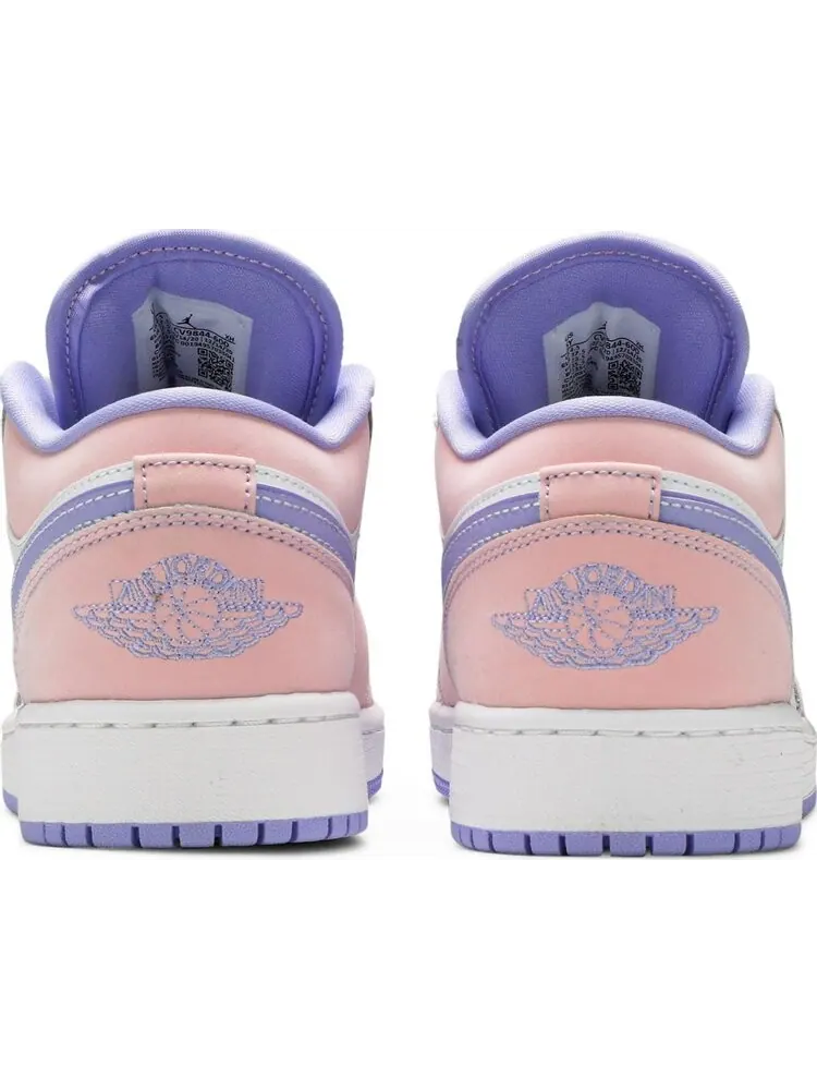 Кроссовки Air Jordan 1 Low SE GS Arctic Punch — изображение 6 из 8, розовый