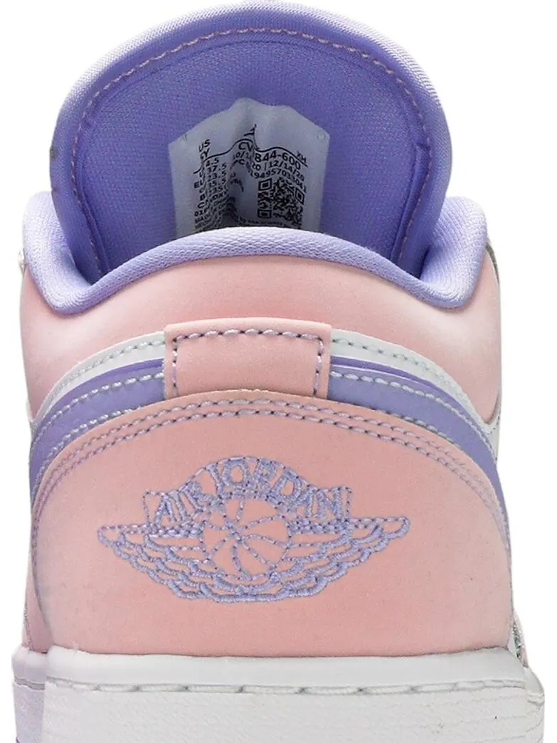 Кроссовки Air Jordan 1 Low SE GS Arctic Punch — изображение 7 из 8, розовый