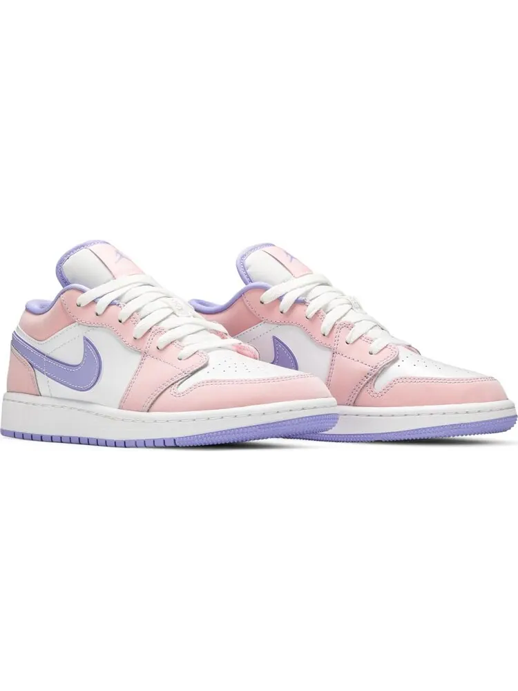 Кроссовки Air Jordan 1 Low SE GS Arctic Punch — изображение 8 из 8, розовый