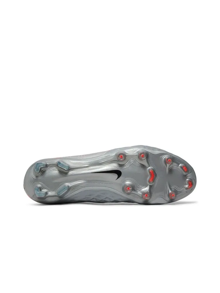 Кроссовки Tiempo Legend 8 Elite FG 'Metallic Grey Crimson' — изображение 4 из 8, металлик серый