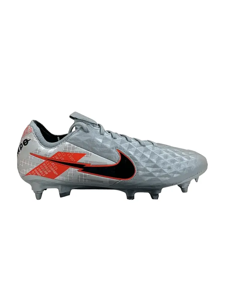 Кроссовки Tiempo Legend 8 Elite FG 'Wolf Grey Bright Mango' — изображение 1 из 1, серый яркий