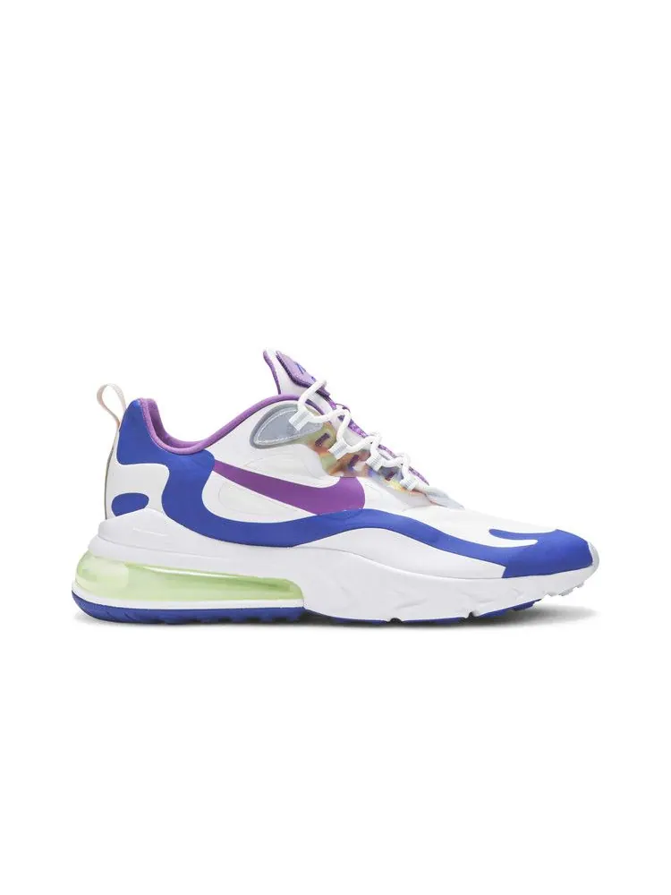 Кроссовки Nike Air Max 270 React 'Easter' — изображение 2 из 9, белый//синий/фиолетовый