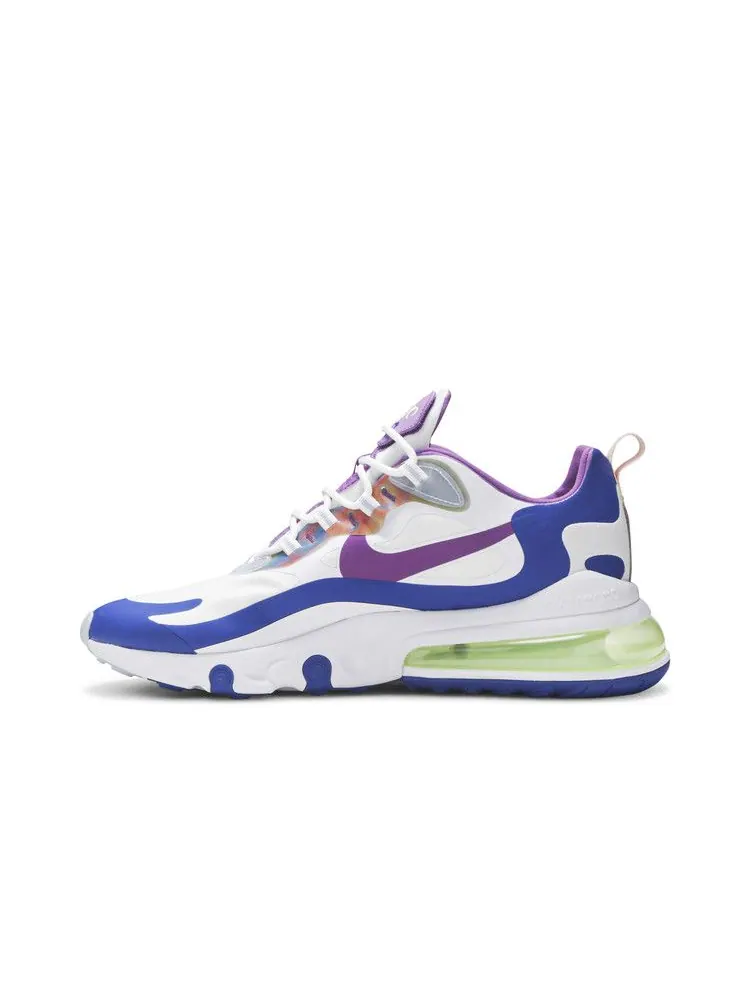 Кроссовки Nike Air Max 270 React 'Easter' — изображение 4 из 9, белый//синий/фиолетовый