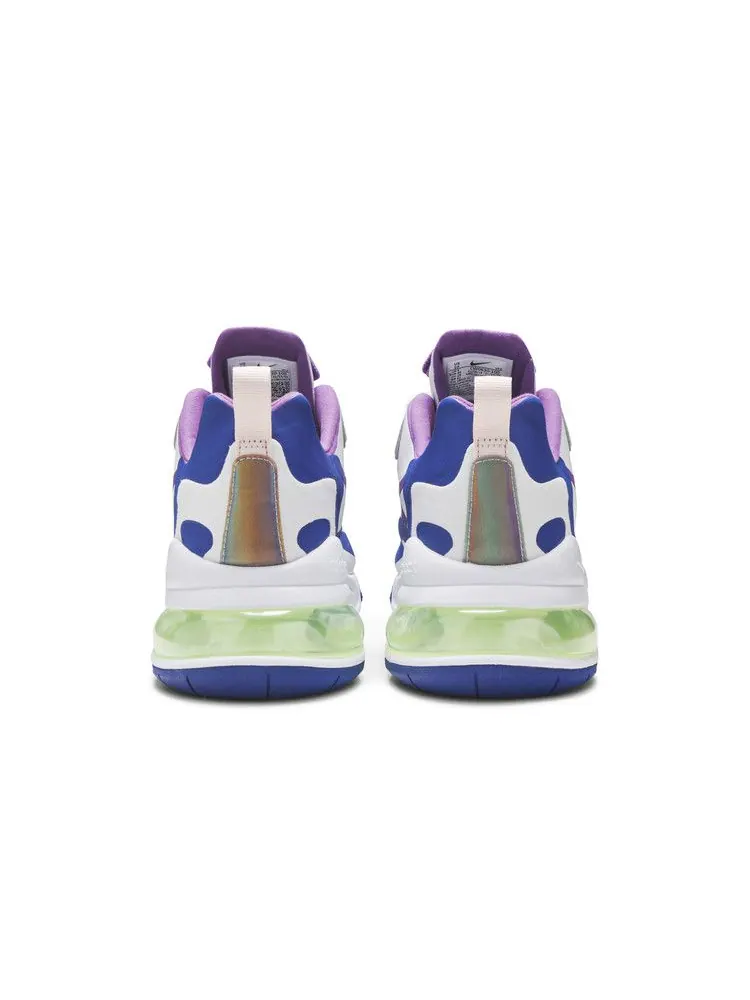 Кроссовки Nike Air Max 270 React 'Easter' — изображение 7 из 9, белый//синий/фиолетовый