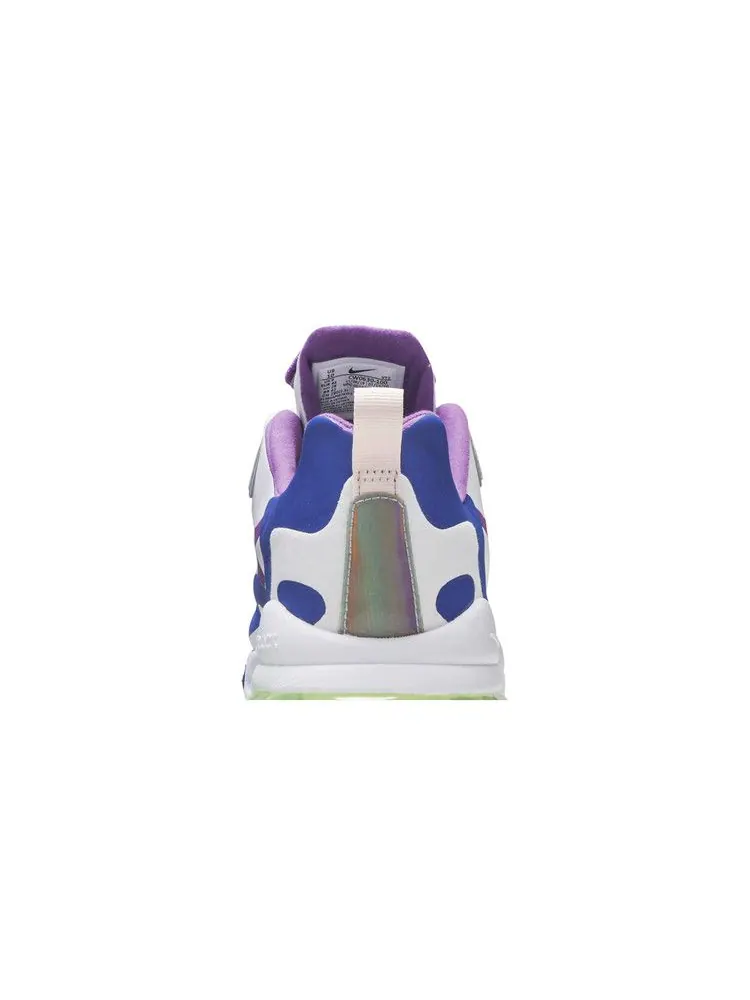 Кроссовки Nike Air Max 270 React 'Easter' — изображение 8 из 9, белый//синий/фиолетовый