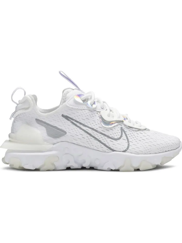 Кроссовки Nike Wmns React Vision 'White Iridescent' — изображение 1 из 8, белый