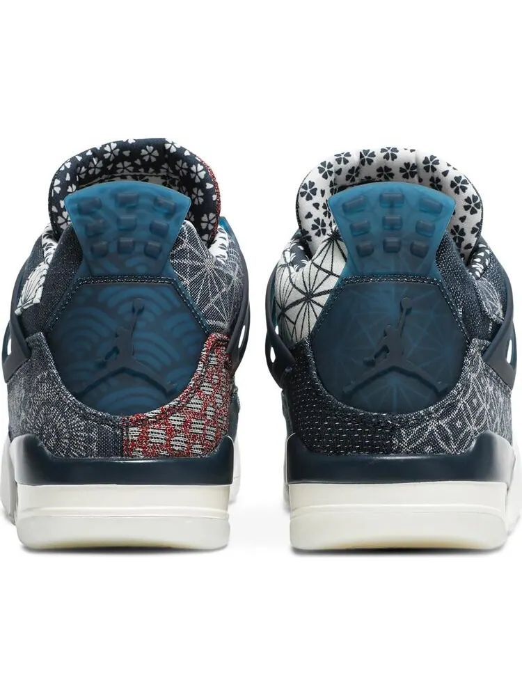 Кроссовки Air Jordan 4 Retro SE Sashiko — изображение 6 из 8, синий