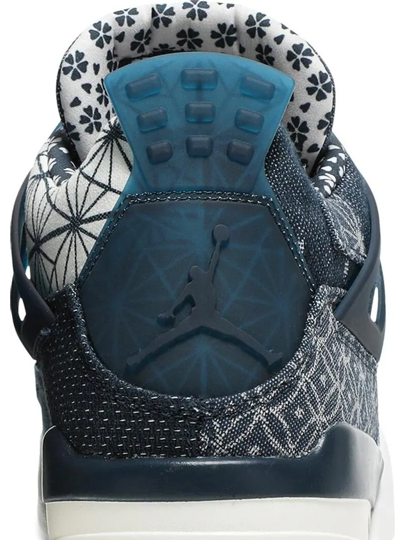 Кроссовки Air Jordan 4 Retro SE Sashiko — изображение 7 из 8, синий