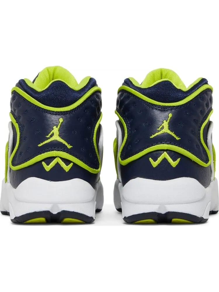 Кроссовки Wmns Air Jordan OG College Navy Venom Green — изображение 6 из 8, синий