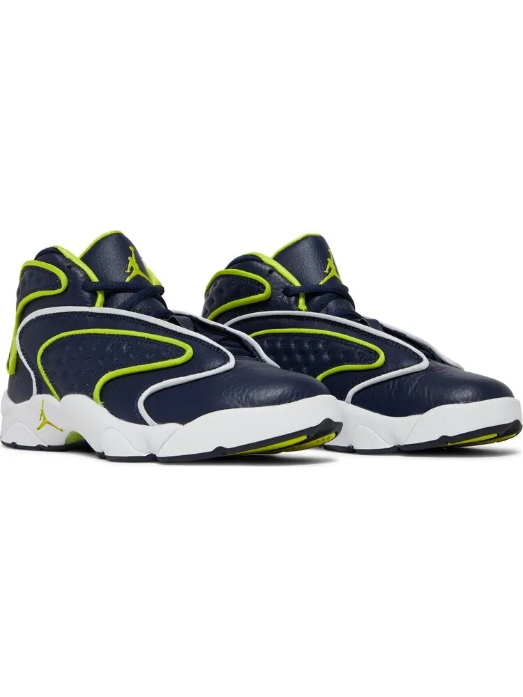 Кроссовки Wmns Air Jordan OG College Navy Venom Green — изображение 8 из 8, синий