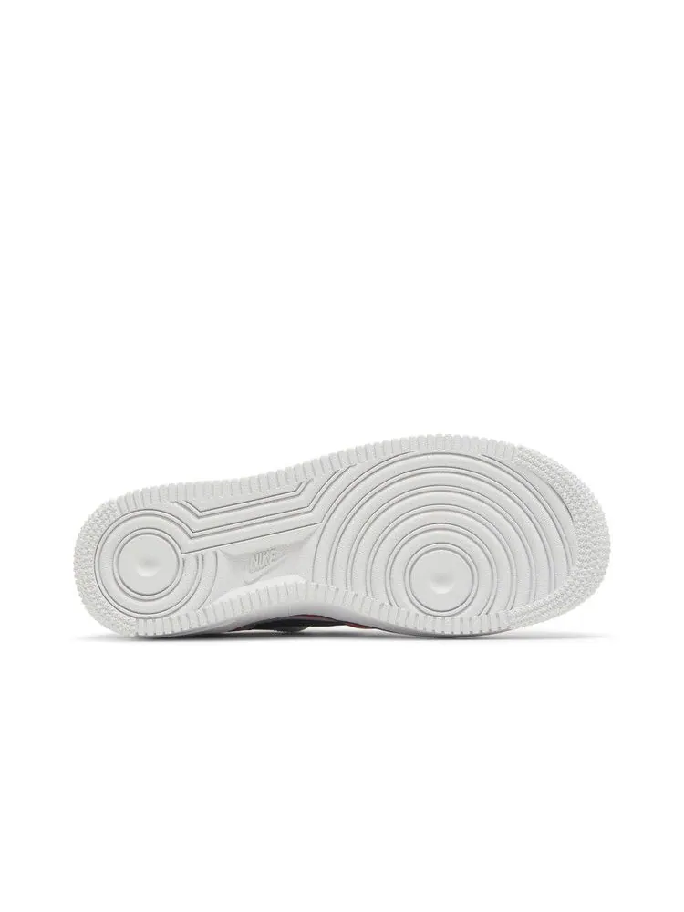 Кроссовки Nike Air Force 1 LV8 1 GS 'White Concord' — изображение 5 из 9, белый/красный