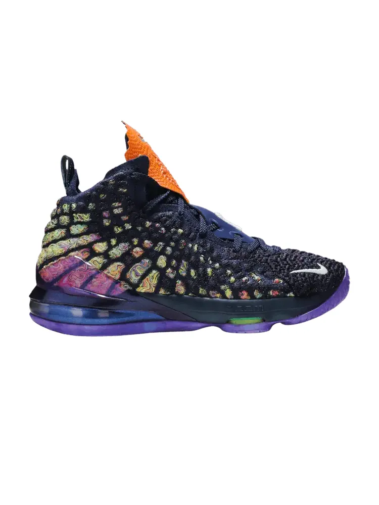 Кроссовки Nike LeBron 17 GS 'Monstars - NBA ASG 2020' — изображение 1 из 9, черный