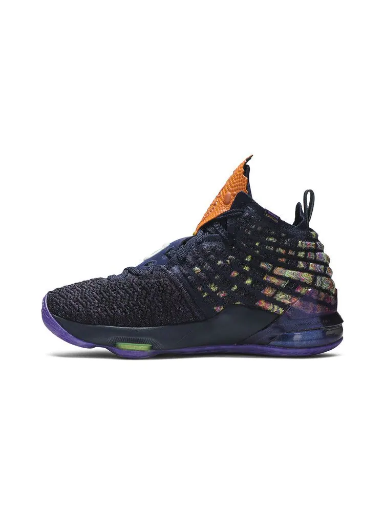 Кроссовки Nike LeBron 17 GS 'Monstars - NBA ASG 2020' — изображение 4 из 9, черный