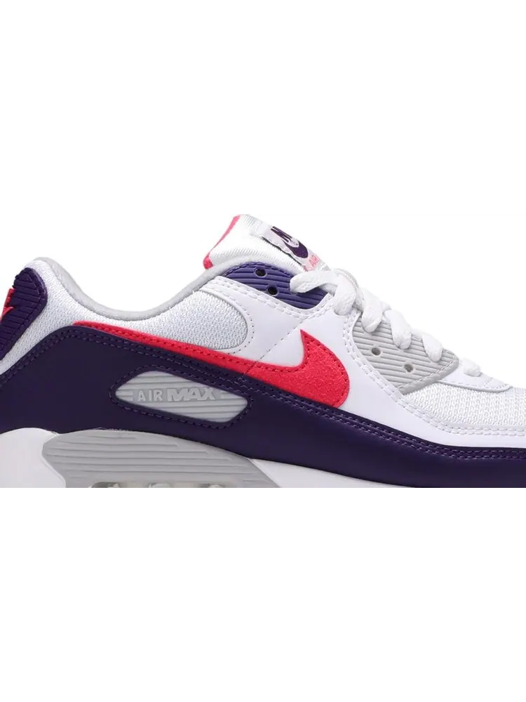 Кроссовки Nike Wmns Air Max 90 Retro 'Eggplant' 2020 — изображение 2 из 8, фиолетовый