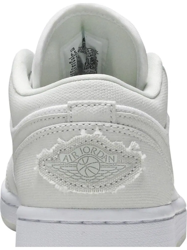 Кроссовки Wmns Air Jordan 1 Low Spruce Aura — изображение 7 из 8, белый