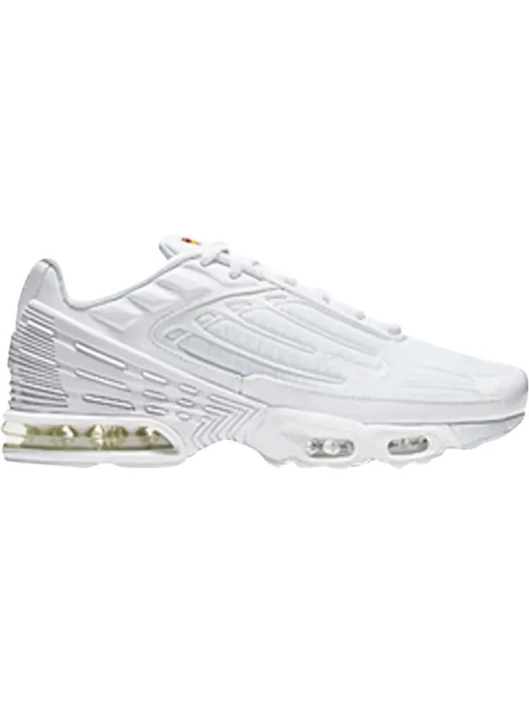 Кроссовки Nike Air Max Plus 3 'Triple White' — изображение 1 из 1, белый