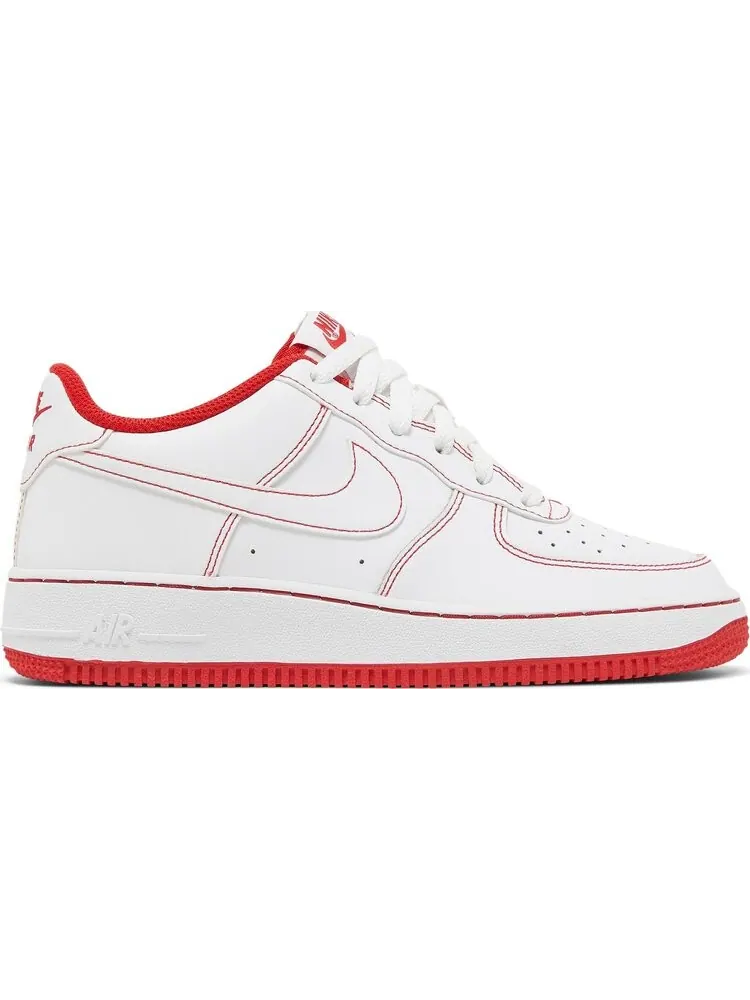 Кроссовки Nike Air Force 1 GS 'University Red' — изображение 1 из 8, белый