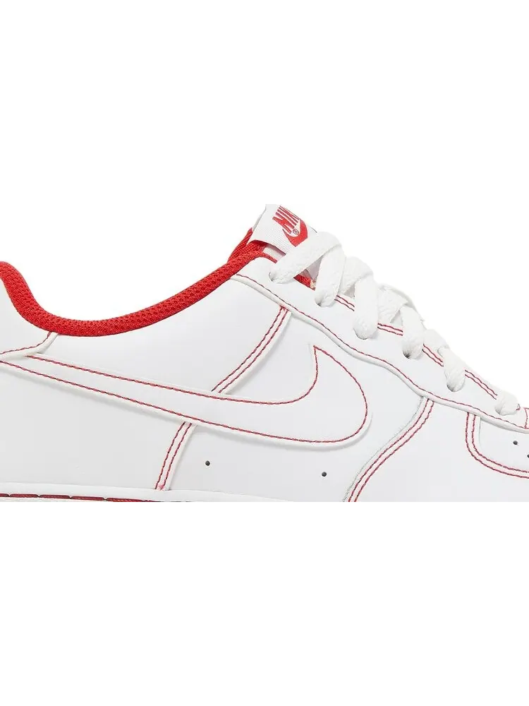 Кроссовки Nike Air Force 1 GS 'University Red' — изображение 2 из 8, белый
