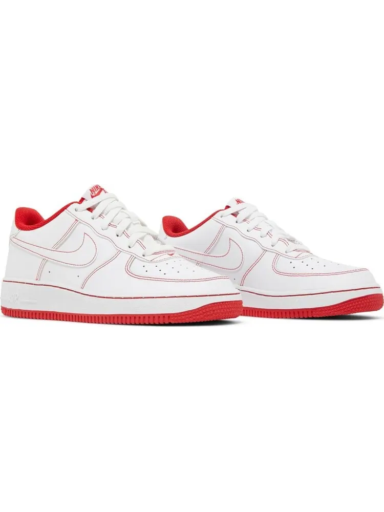 Кроссовки Nike Air Force 1 GS 'University Red' — изображение 8 из 8, белый