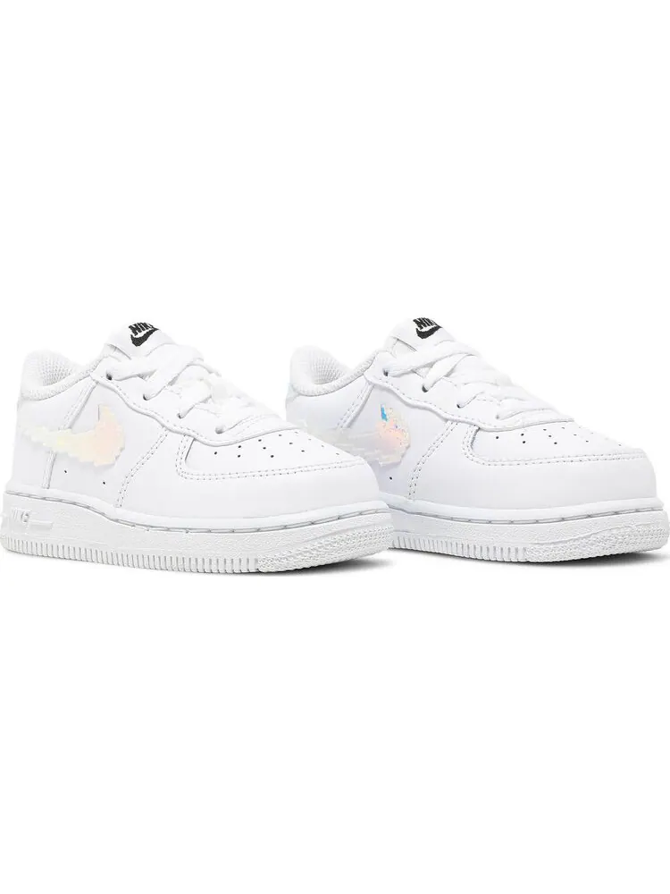 Кроссовки Nike Air Force 1 LV8 TD 'Digital Swoosh - White' — изображение 2 из 6, белый