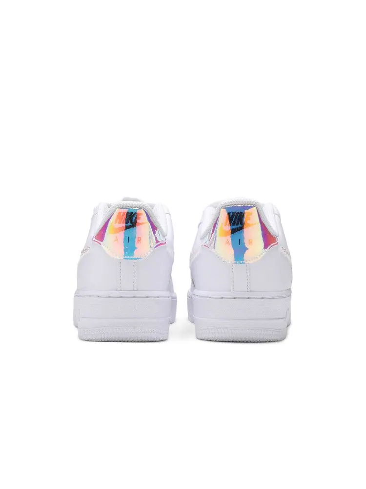Кроссовки Nike Air Force 1 LV8 GS 'Digital Swoosh' — изображение 7 из 9, белый/мульти-/черный