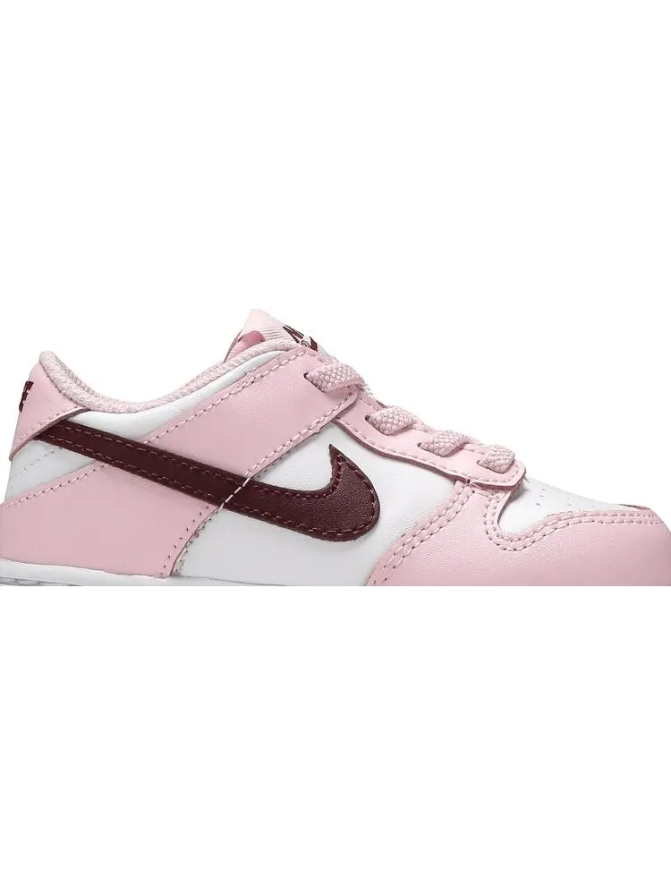 Кроссовки Nike Dunk Low TD — изображение 2 из 8, розовый