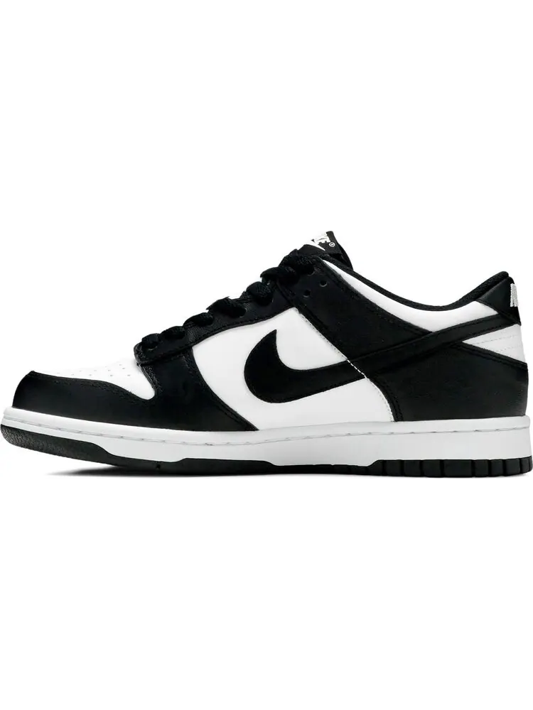 Кроссовки Nike Dunk Low GS 'Black White' — изображение 3 из 8, черный