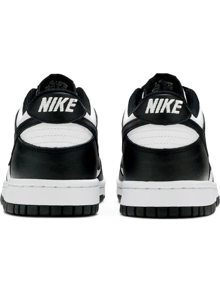 Кроссовки Nike Dunk Low GS 'Black White' — изображение 6 из 8, черный
