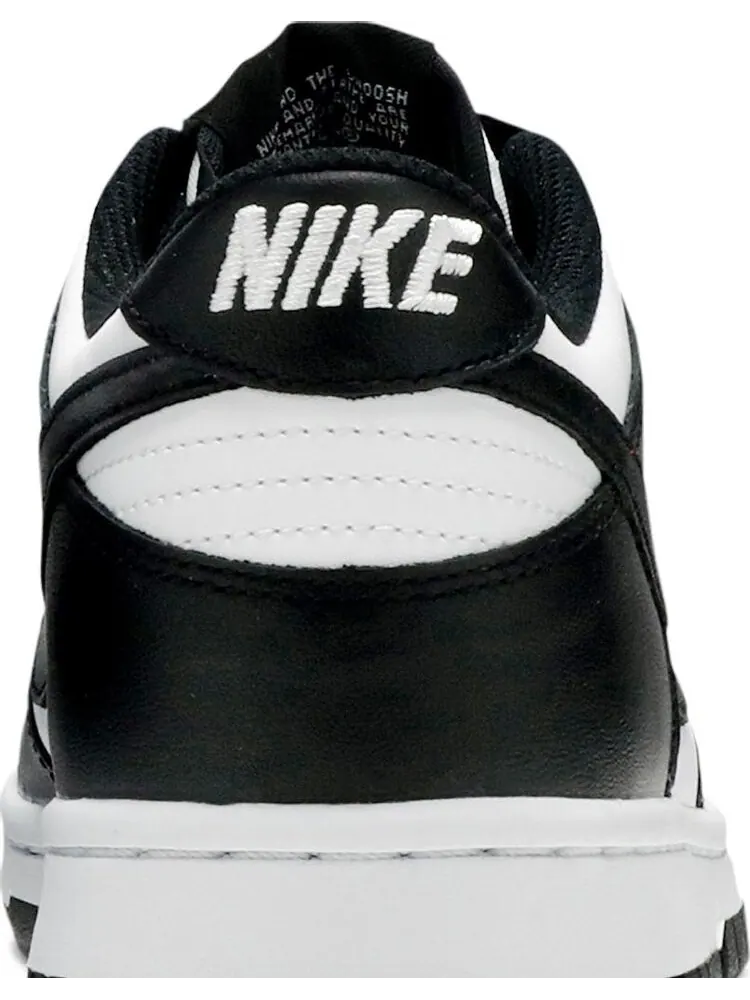 Кроссовки Nike Dunk Low GS 'Black White' — изображение 7 из 8, черный