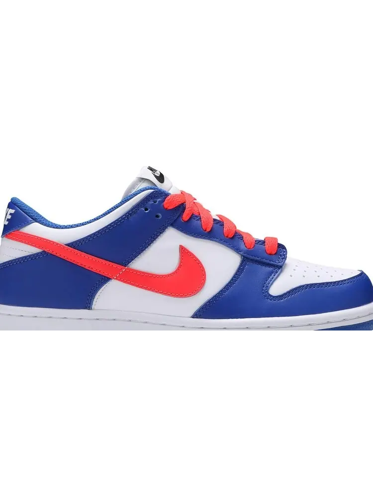 Кроссовки Nike Dunk Low GS 'Game Royal Crimson' — изображение 2 из 8, синий