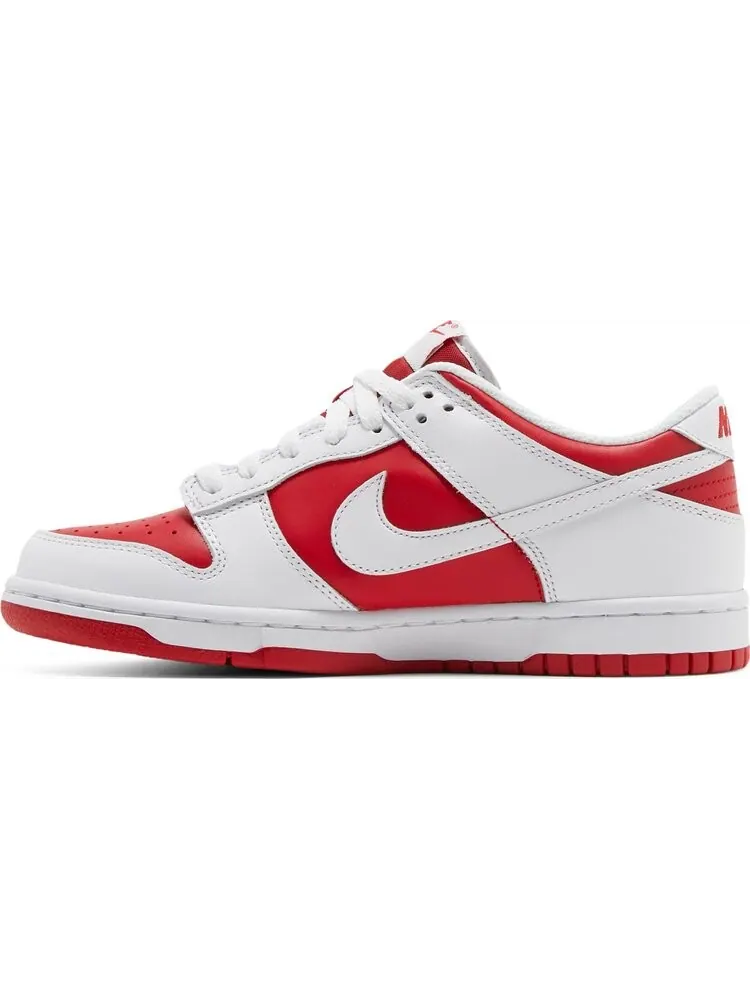 Кроссовки Nike Dunk Low GS 'Championship Red' — изображение 3 из 8, красный