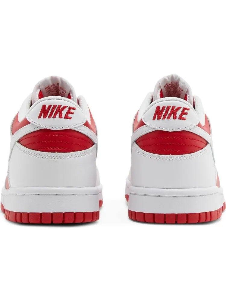 Кроссовки Nike Dunk Low GS 'Championship Red' — изображение 6 из 8, красный