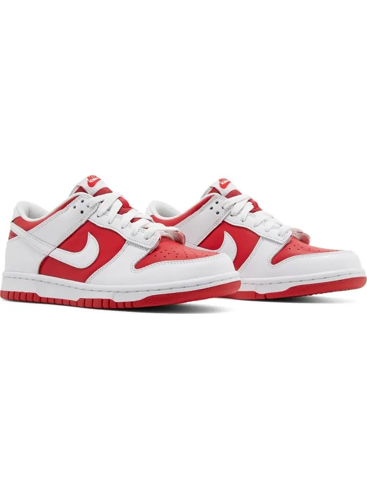 Кроссовки Nike Dunk Low GS 'Championship Red' — изображение 8 из 8, красный