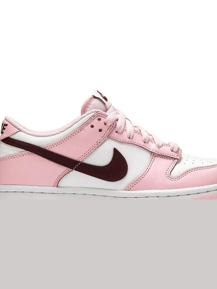 Кроссовки Nike Dunk Low GS 'Pink Foam' — изображение 2 из 8, розовый