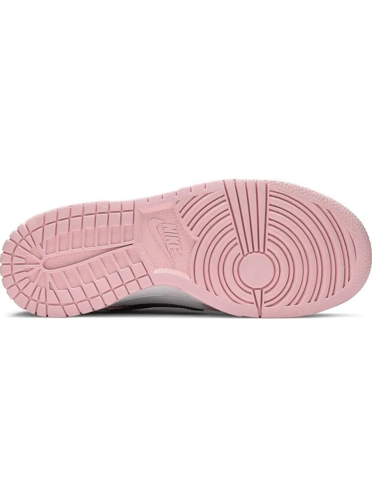 Кроссовки Nike Dunk Low GS 'Pink Foam' — изображение 4 из 8, розовый
