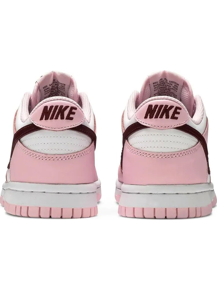 Кроссовки Nike Dunk Low GS 'Pink Foam' — изображение 6 из 8, розовый
