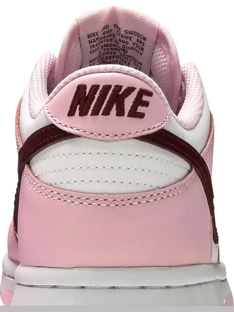 Кроссовки Nike Dunk Low GS 'Pink Foam' — изображение 7 из 8, розовый