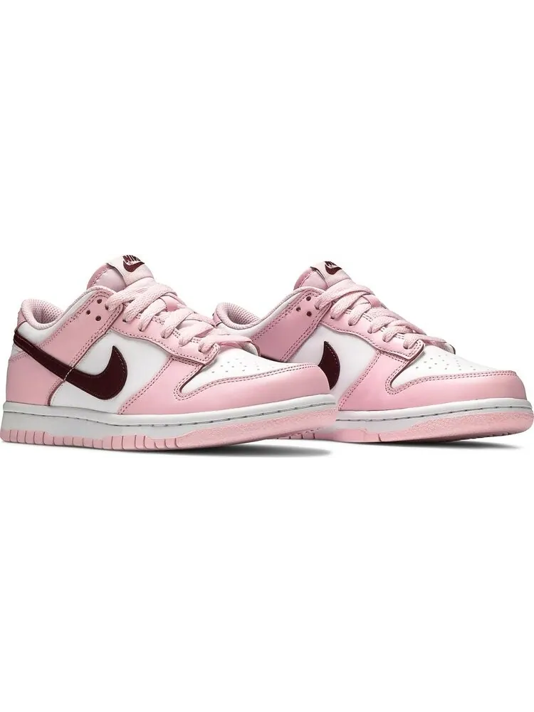 Кроссовки Nike Dunk Low GS 'Pink Foam' — изображение 8 из 8, розовый