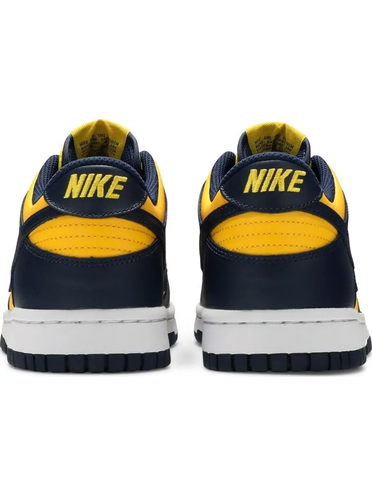 Кроссовки Nike Dunk Low GS 'Michigan' 2021 — изображение 6 из 8, желтый