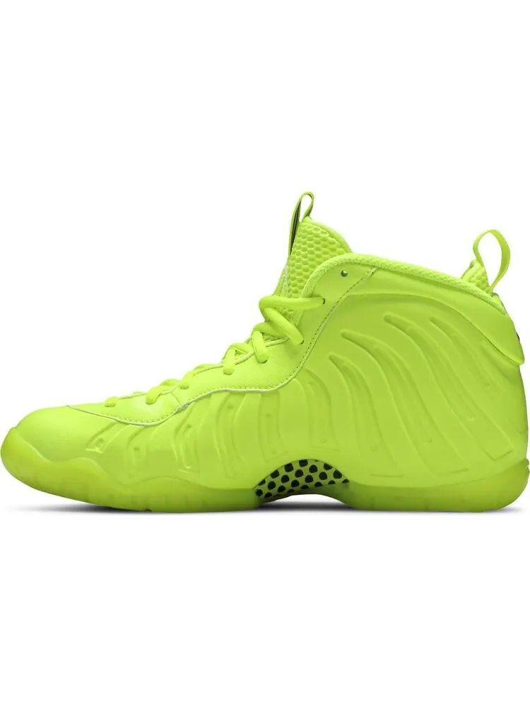 Кроссовки Nike Little Posite One GS 'Volt' — изображение 3 из 8, желтый