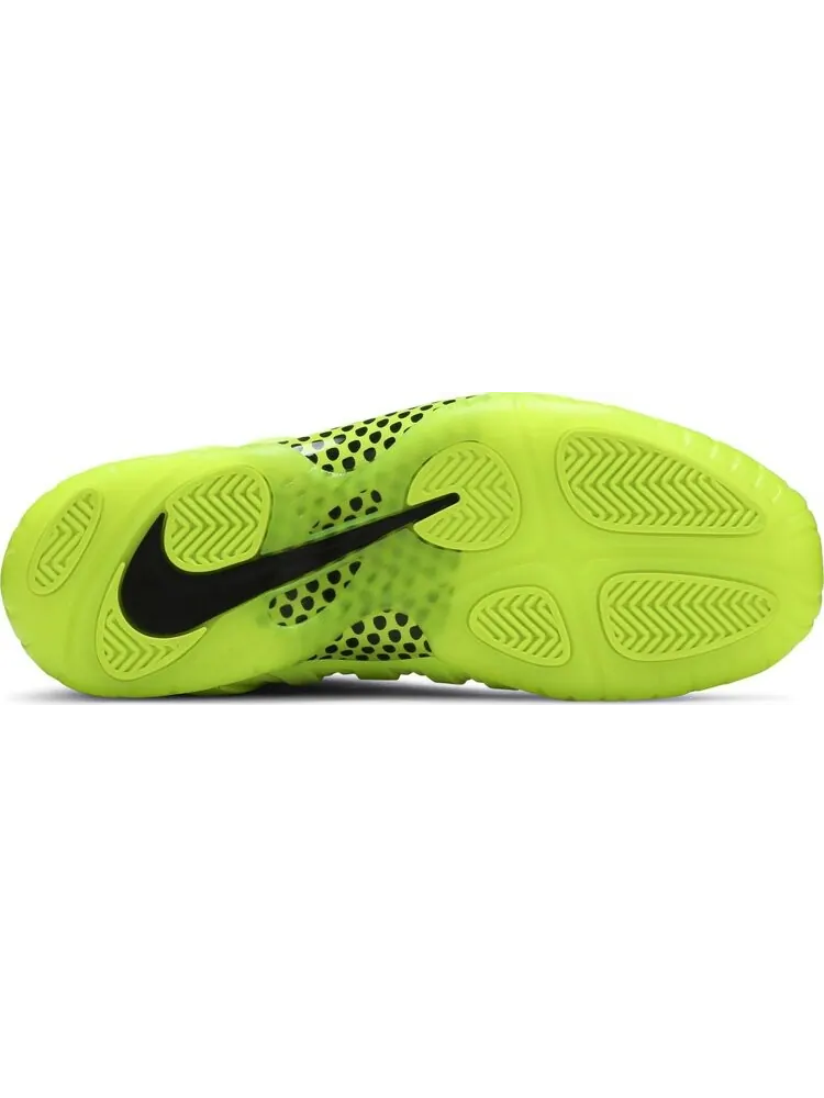 Кроссовки Nike Little Posite One GS 'Volt' — изображение 4 из 8, желтый
