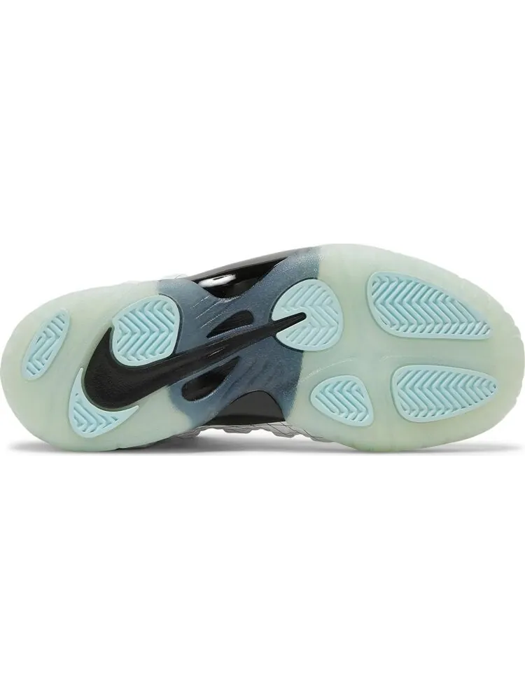 Кроссовки Nike Little Posite One GS 'Warped Grid' — изображение 4 из 8, белый