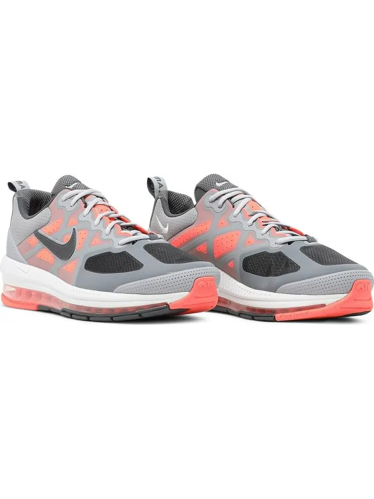 Кроссовки Nike Air Max Genome 'Light Smoke Grey Bright Mango' — изображение 8 из 8, серый