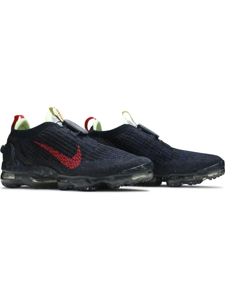 Кроссовки Nike Air VaporMax 2020 Flyknit 'Obsidian Siren Red' — изображение 8 из 8, синий
