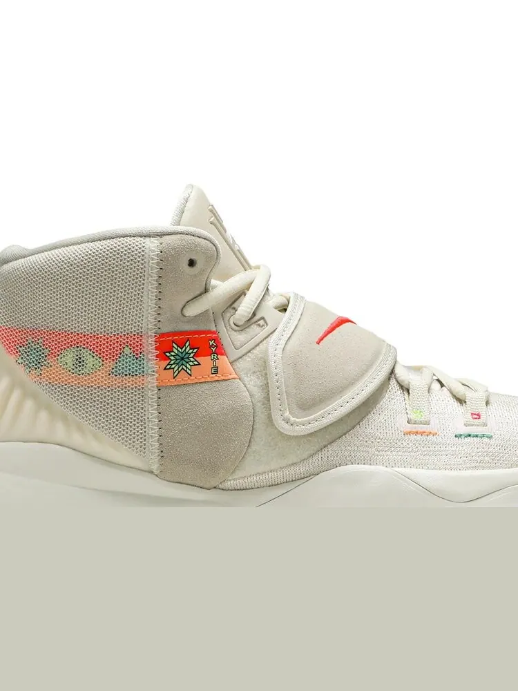 Кроссовки Nike Kyrie 6 'N7' — изображение 2 из 8, бежевый