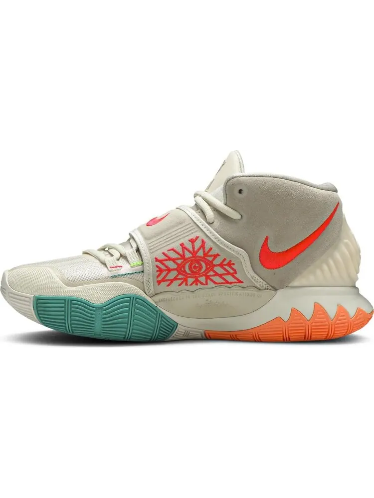 Кроссовки Nike Kyrie 6 'N7' — изображение 3 из 8, бежевый