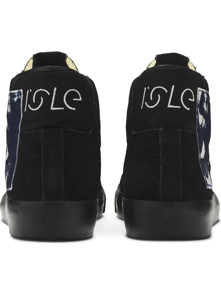 Кроссовки Nike Isle Skateboards x Blazer Mid SB 'Patch' — изображение 6 из 8, черный