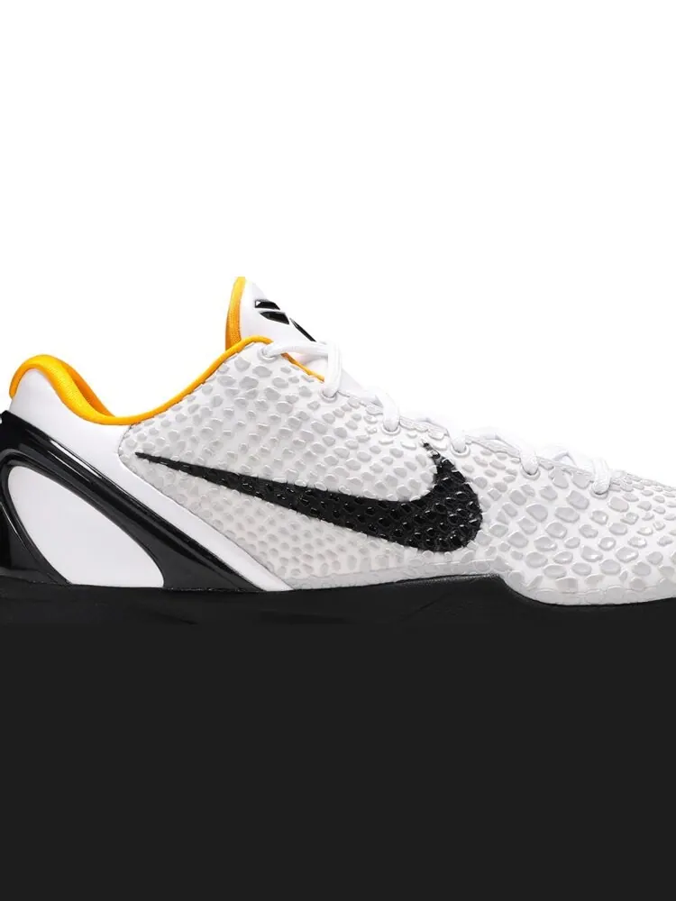 Кроссовки Nike Zoom Kobe 6 Protro 'White Del Sol' — изображение 2 из 8, белый