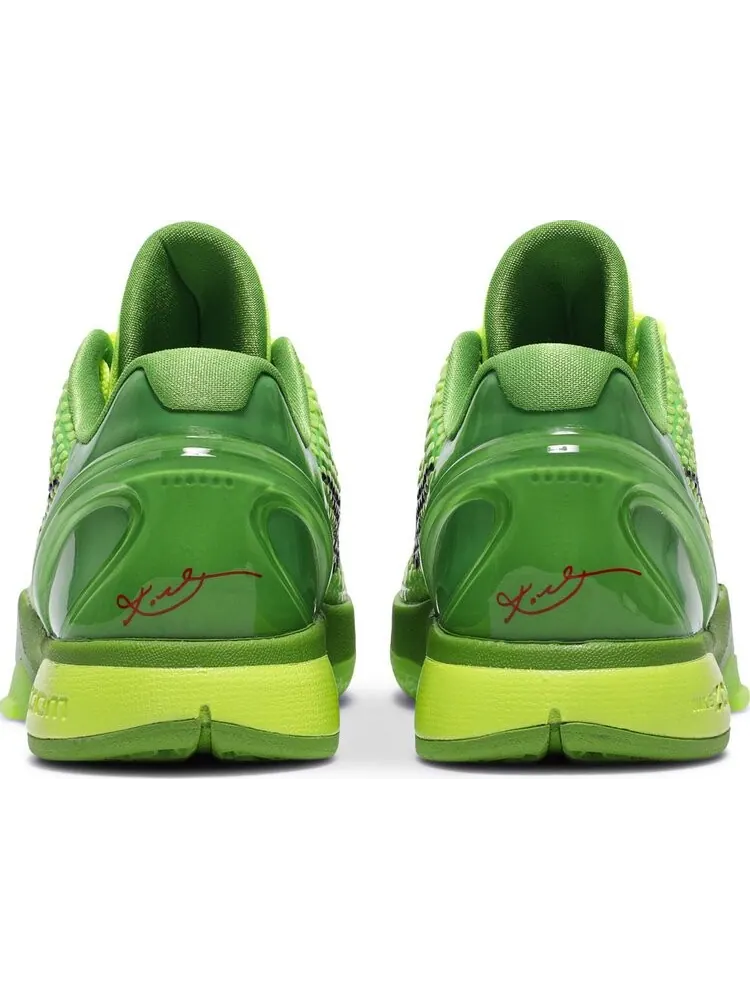 Кроссовки Nike Zoom Kobe 6 Protro 'Grinch' — изображение 6 из 8, зеленый