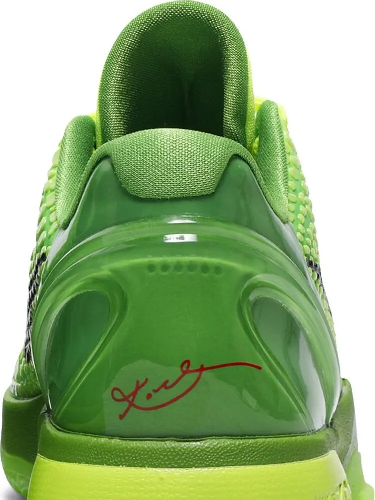Кроссовки Nike Zoom Kobe 6 Protro 'Grinch' — изображение 7 из 8, зеленый